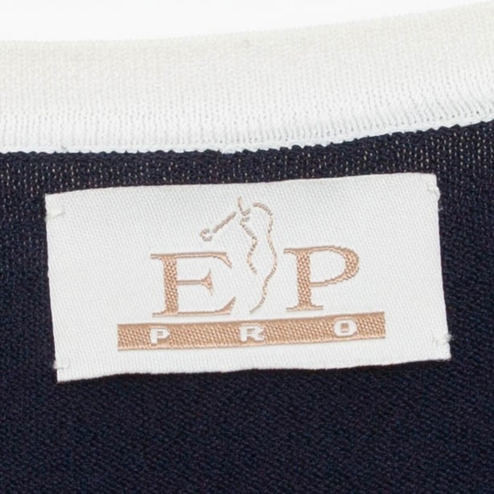 EP Pro Womens‎ Long Sleeve Knit Cardigan Sweater Navy Blue Size XL Golf Preppy - Picture 4 of 8